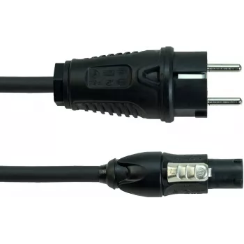 Strāvas kabelis PSSO PowerCon TRUE 3x1.5 1,5 m — PSSO strāvas kabelis ar PowerCon TRUE savienotāju, 3 vadi 1,5 mm², 1,5 m garš