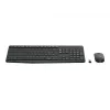 Logitech MK235 - Tastatūras un peles komplekts - Bezvadu - 2,4 GHz - Portugāles