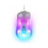 Spēļu pele STEELSERIES Rival 3 Gen 2 — optiska, 8500 DPI, vadu USB Type-A, labroču, balta, 77 g