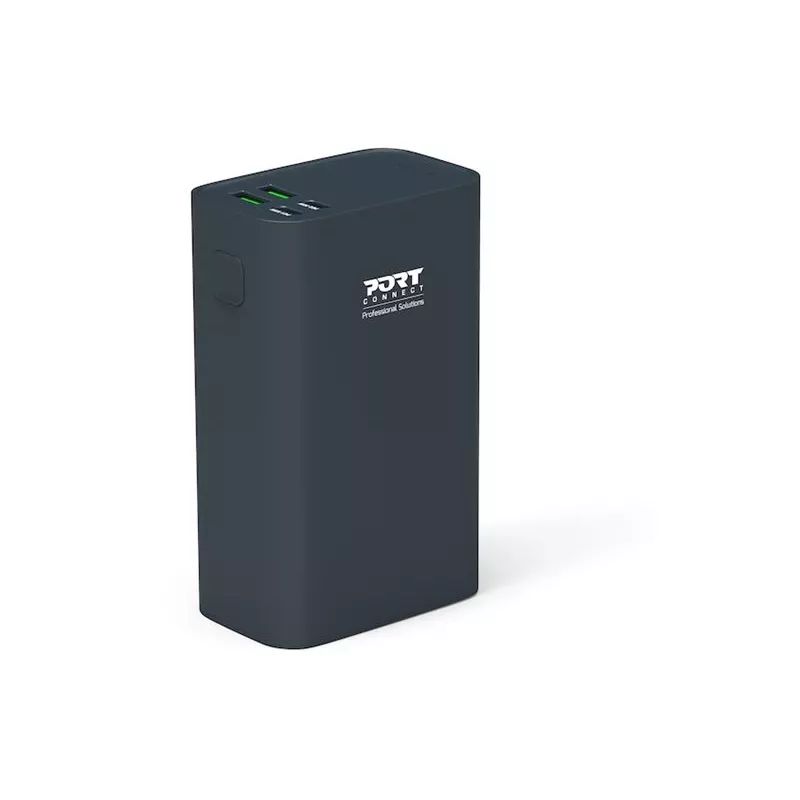 PORT CONNECT ārējais USB-C akumulators PD | 26800 mAh | Zils