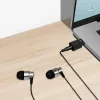 LogiLink USB-C DAC audio adapteris. USB-C/M uz 3,5 mm/F. Melns