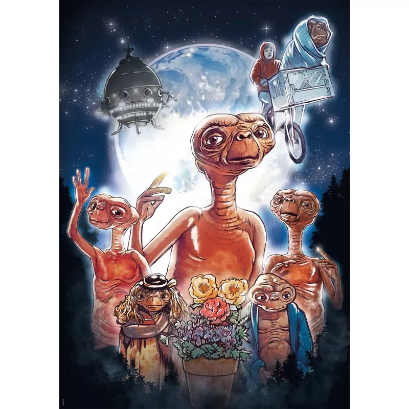 E.T. The Alien - citplanētieša piedzīvojums, Puzle 1000 gabali