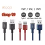USB kabelis Orsen S9M A uz Micro USB 2.1A 1 m melns