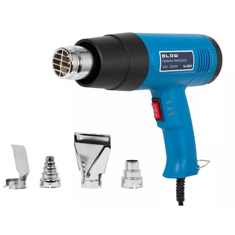 Elektriskais karstā gaisa pūtējs 1500 / 2500W 300 - 650°C BLOW
