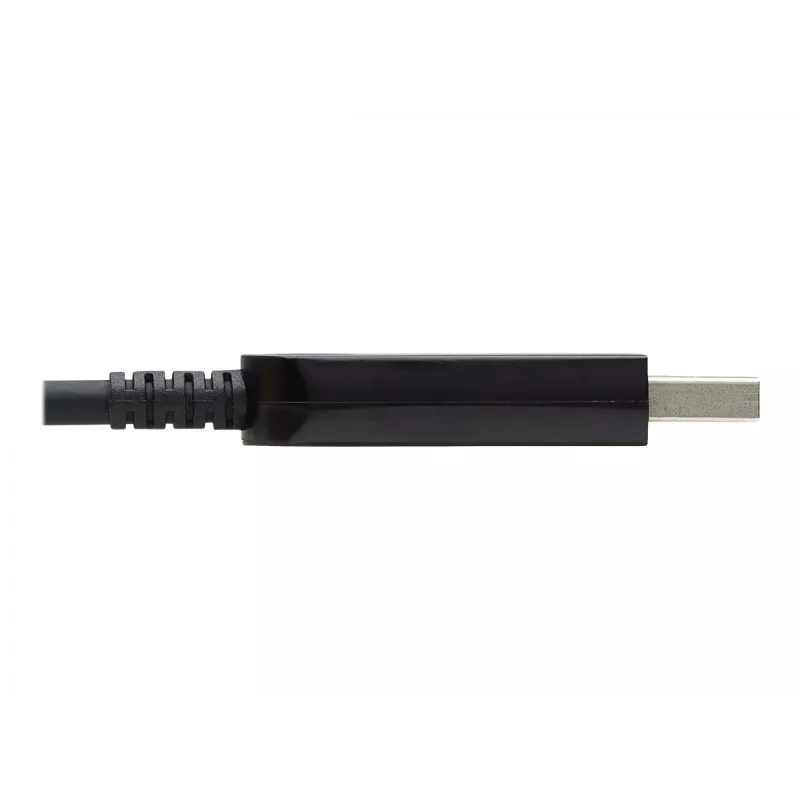 Eaton Tripp Lite Series USB 3.2 Gen 1 Plenum-Rated Fiber Active Optical Cable (AOC) - A/B M/M, Melns, 20m - USB kabelis - USB Type A (vīriešu) uz USB Type B (vīriešu) - USB 3.2 Gen 1 - 20,0m - P