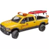 Toy lifeguard vehicle with figure BRUDER 02506 — ABS plastic, recommended age 4+
