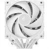 DeepCool AK620 G2 WH procesora gaisa dzesētājs, 120 mm ventilators, atbalsta LGA1700/1200/115x un AM4/AM5, balts