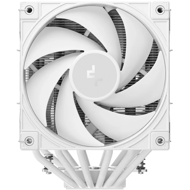 DeepCool AK620 G2 WH procesora gaisa dzesētājs, 120 mm ventilators, atbalsta LGA1700/1200/115x un AM4/AM5, balts