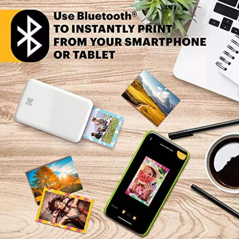Kodak STEP RODMP20AMZW mobilais foto printeris ZINK 2x3'' Bluetooth