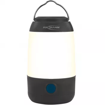 Ar baterijām darbināma kempinga laterna Ansmann Mini 230 lm LED Melns