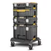 Instrumentu kaste DeWalt DWST83346-1, alumīnijs, ūdensnecaurlaidīga, 23 L, 332×301×440 mm, melna