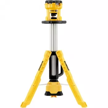 Stāvošs darba lukturis DeWalt DCL079-XJ LED 3000 lm, pārnēsājams, melns/dzeltens, darbināms ar baterijām, 11 h darbības laiks