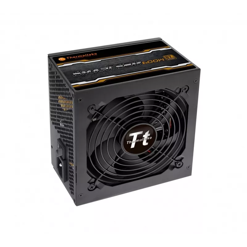 Barošanas bloks Thermaltake Smart SE2 600W ATX daļēji modulārs, 86% efektivitāte, 120 mm ventilators