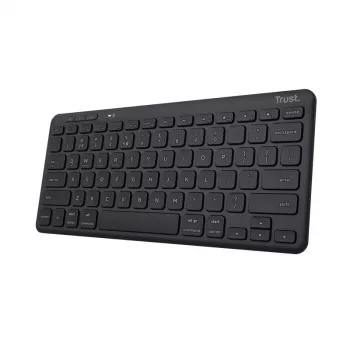 Trust Lyra tastatūra Universal RF Wireless + Bluetooth QWERTY US English melna
