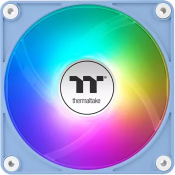 Thermaltake CT140 EX ARGB 140mm korpusa ventilatori, 3 gab. komplekts – hortenzijas zils