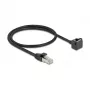 Tīkla kabelis DeLOCK 81041 RJ-45 Cat6 0,5 m Melns