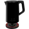 Elektriskā tējkanna ProfiCook PCWKS1243 — 1,7 L, 2200 W, temperatūras kontrole 50–100 °C, melna