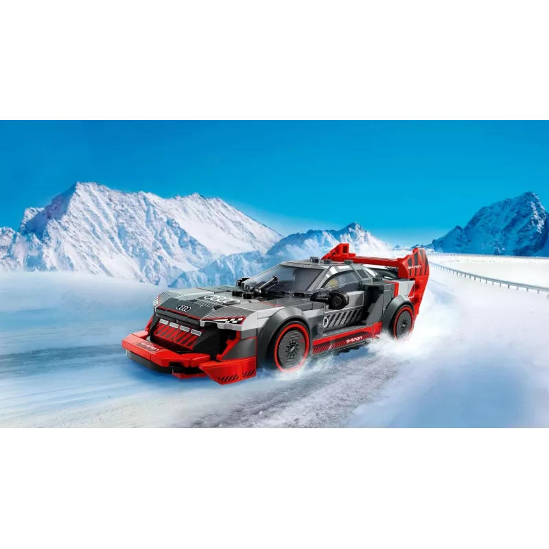 Lego Speed Champions 76921 Audi S1 E-Tron Quattro sacīkšu auto komplekts