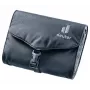 Tualetes piederumu soma DEUTER Wash Bag I, melna — kompakta ceļojumu mazgāšanās soma