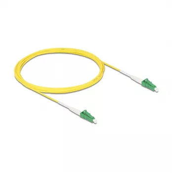 DeLOCK InfiniBand/optiskās šķiedras kabelis 3 m LC LC/APC dzeltena 9 µm