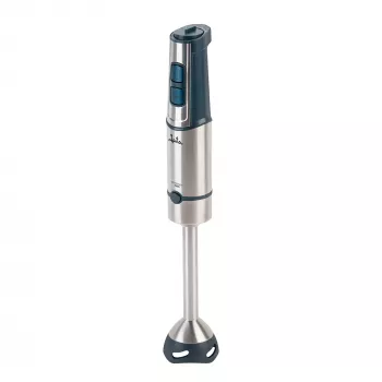 Jata JEBT1854 rokas blenderis, 1500 W, 14500 apgr./min, nerūsējošā tērauda asmeņi, Turbo, nerūsējošais tērauds / pelēks