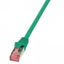 LOGILINK CQ2055S LOGILINK Patchcord Cat.6 S/FTP PIMF PrimeLine 2m, zaļš