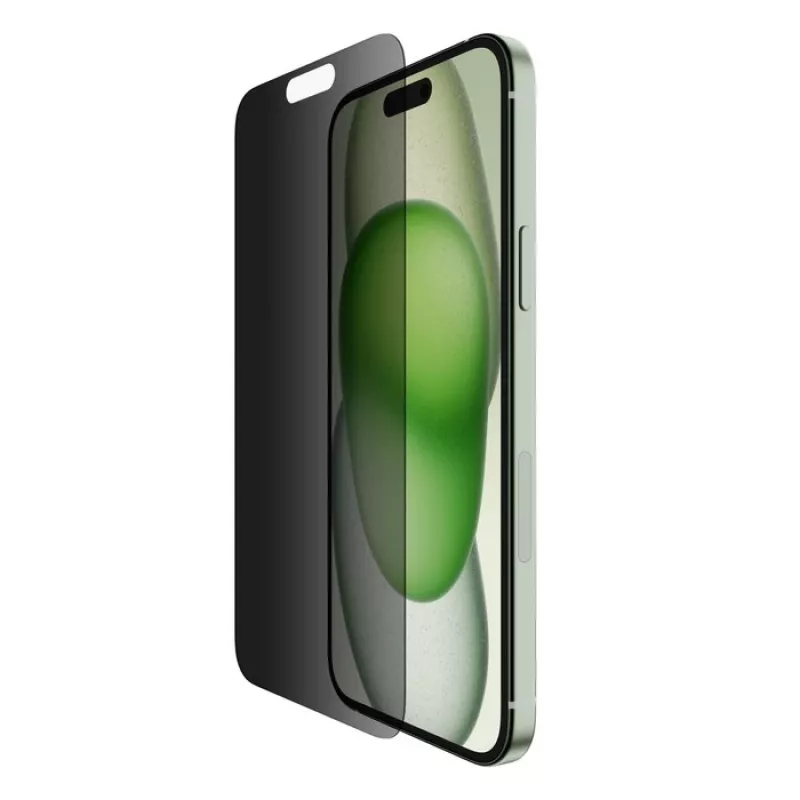 Privātuma ekrāna aizsargs Belkin OVA168HQ priekš iPhone 16 Plus Antibakteriāls Triecienizturīgs