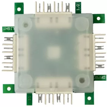 LED RGB gaismas ķieģelis ALLNET BrickRknowledge caurspīdīgs 10 gab. iepakojumā