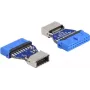 DeLOCK USB adapteris, spraudkontakta ligzda uz iekšējo Type-E Key A ligzdu, 20 kontaktu