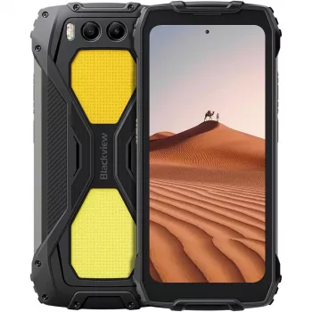 Blackview BV7300 16.9 cm (6,67) Dual SIM Android 14 4G 6 GB 256 GB 15000 mAh Melns, Dzeltens