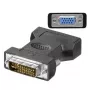 Microconnect MONAJ savienotāju adapteris DVI-I 24+5Pin HD15 Melns