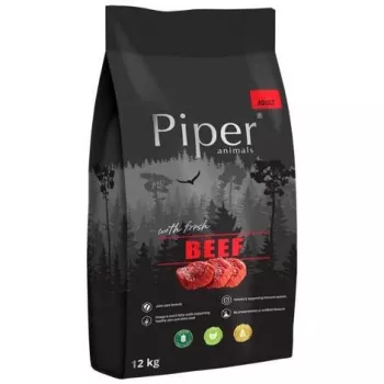 DOLINA NOTECI Piper Animals ar liellopu gaļu - sausā suņu barība - 12 kg