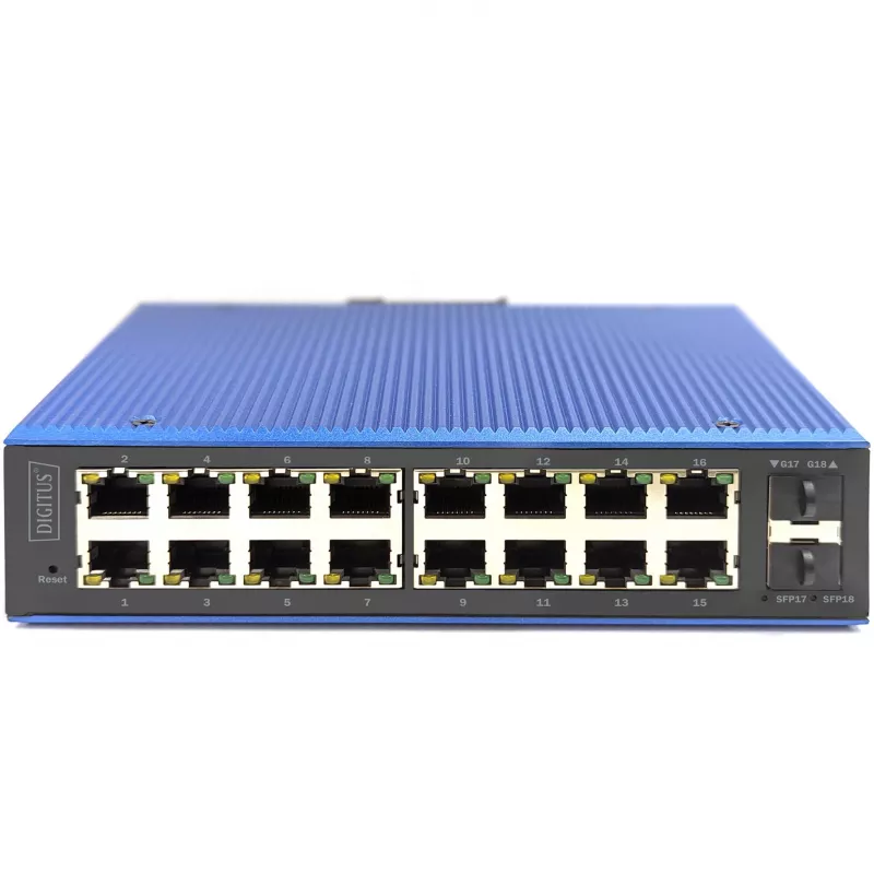 Pārvaldāms slēdzis DIGITUS DN-651159 16+2 portu Gigabit Ethernet PoE