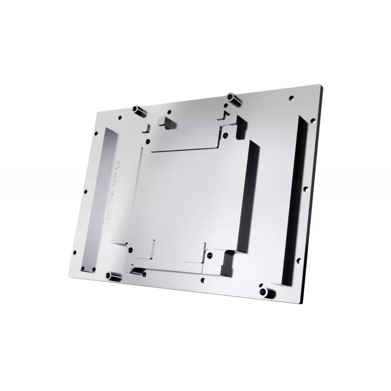 Backplate Alphacool 10270 Acrylic Aluminium Chrome Copper Nylon Melns Transparent