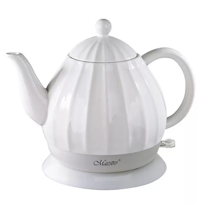 Feel-Maestro MR070 elektriskā tējkanna 1,2 L 1200 W Balta