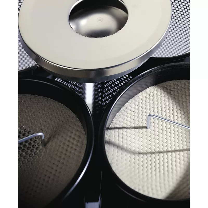 Miskaste Durable 333023 17 l apaļa metāla sudraba