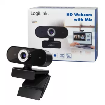 Webkamera LogiLink UA0368 1280 x 720 pikseļi