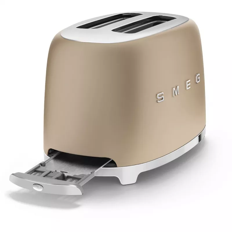 Toasteris Smeg 50's Style TSF01CHMEU 2 šķēles Zelts 950W