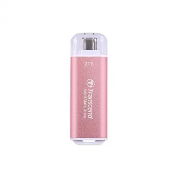 SSD disk Transcend 512 GB ārējais USB Type-C ESD300 rozā