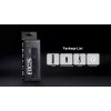 Taktiskā lukturītis Nitecore EDC25 — divu LED, 15 lm, alumīnija korpuss, uzlādējams caur USB, IP54, triecienizturīgs, melns