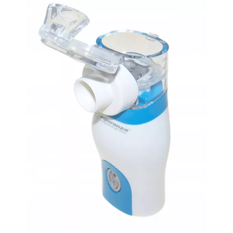 Portable inhaler ESPERANZA ECN005 — compact pocket nebulizer, 0.2 ml/min, 21 dB, USB, 2×AA
