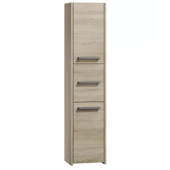 Topeshop S43 SONOMA vannasistabas uzglabāšanas skapis Ozols