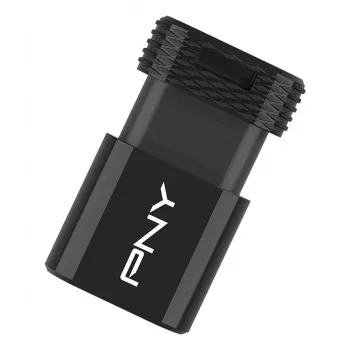 USB zibatmiņa PNY Elite-X 256 GB USB Type-C 3.2 Gen 1 (Lasīšanas ātrums 200 MB/s, Rakstīšanas ātrums 100 MB/s) Melna
