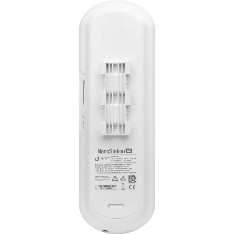 Ubiquiti NanoStation AC 1000 Mbit/s balts Power Over Ethernet (PoE)