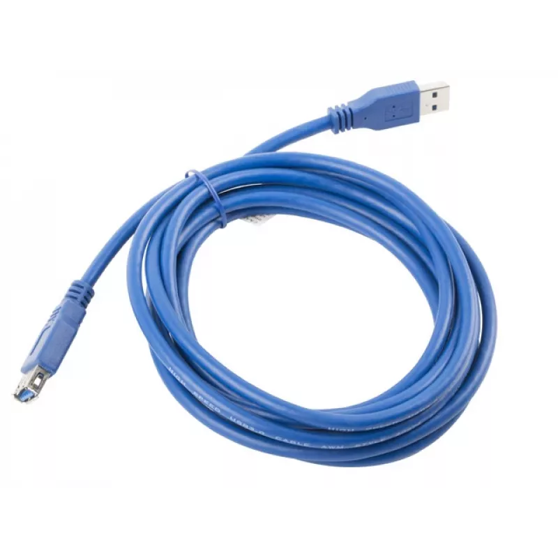 Pagarinātāja kabelis USB 3.0 AM-AF zils 3M