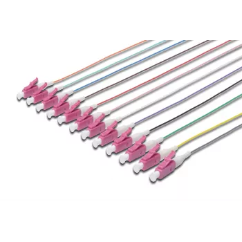 Šķiedru optikas pigtaili Digitus LC OM4 50/125 µ Simplex 2m
