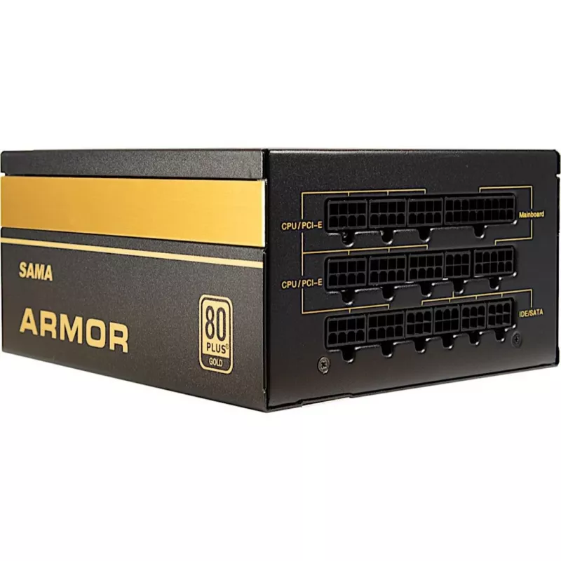SAMA FTX-850-B ARMOR 850W, PC barošanas bloks melns, 4x PCIe, kabeļu pārvaldība, 850 vati