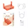 Pārnēsājamais maršrutētājs Cudy AC1200 (TR1200) — Oranžs, maiņstrāvas barošana, 1x RJ-45 LAN/WAN, USB 2.0