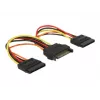 Iekšējais strāvas kabelis DeLOCK 60143 0,15 m SATA 15-pin