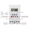 DIN-sliedes elektroniskais taimeris QOLTEC PC0629 — 24V barošana, 16A izeja